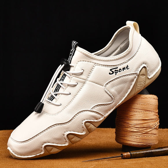 Leather Casual Soft Soled Driving Shoes
