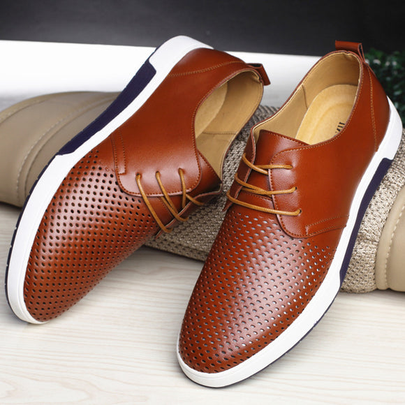 Men's Breathable Oxford Casual Shoes